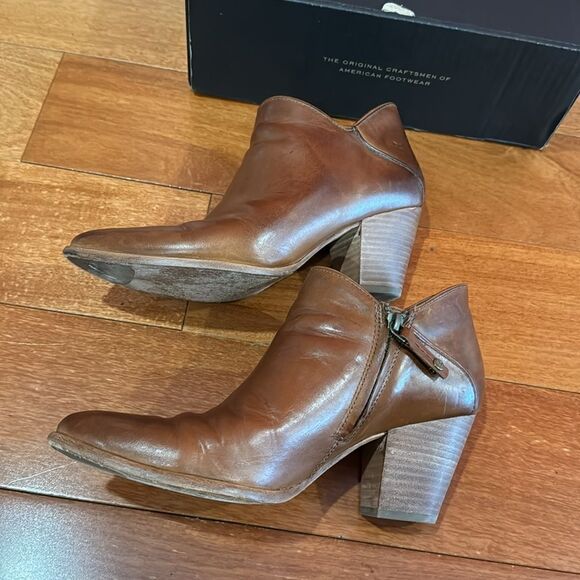 Frye Women's Reed Shootie Ankle Boot Caramel size 9 - Picture 4 of 12